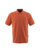00783-260-140 Polo con bolsillo en el pecho - naranja oscuro