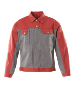00909-430-88802 Chaqueta - antracita/rojo