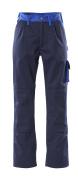 00979-430-111 Pantalones con bolsillos para rodilleras - azul marino/azul real