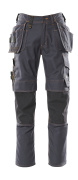 06231-010-010 Pantalones con bolsillos tipo funda - azul marino oscuro