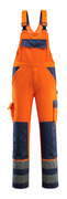 07169-860-141 Peto con bolsillos para rodilleras - naranja de alta vis./azul marino