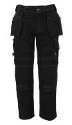 08131-010-09 Pantalones con bolsillos tipo funda - negro