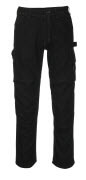 08679-154-09 Pantalones con bolsillos de muslo - negro