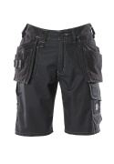 09349-154-09 Pantalones cortos con bolsillos tipo funda - negro
