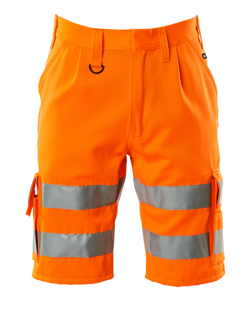 10049-860-14 Pantalones cortos - naranja de alta vis.