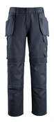 10131-154-010 Pantalones con bolsillos tipo funda - azul marino oscuro