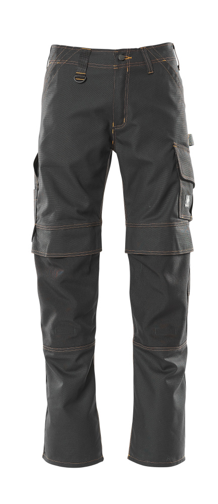11279-010-09 Pantalones con bolsillos para rodilleras - negro