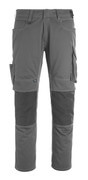 12179-203-1809 Pantalones con bolsillos para rodilleras - antracita oscuro/negro