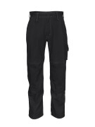 12355-630-09 Pantalones con bolsillos para rodilleras - negro