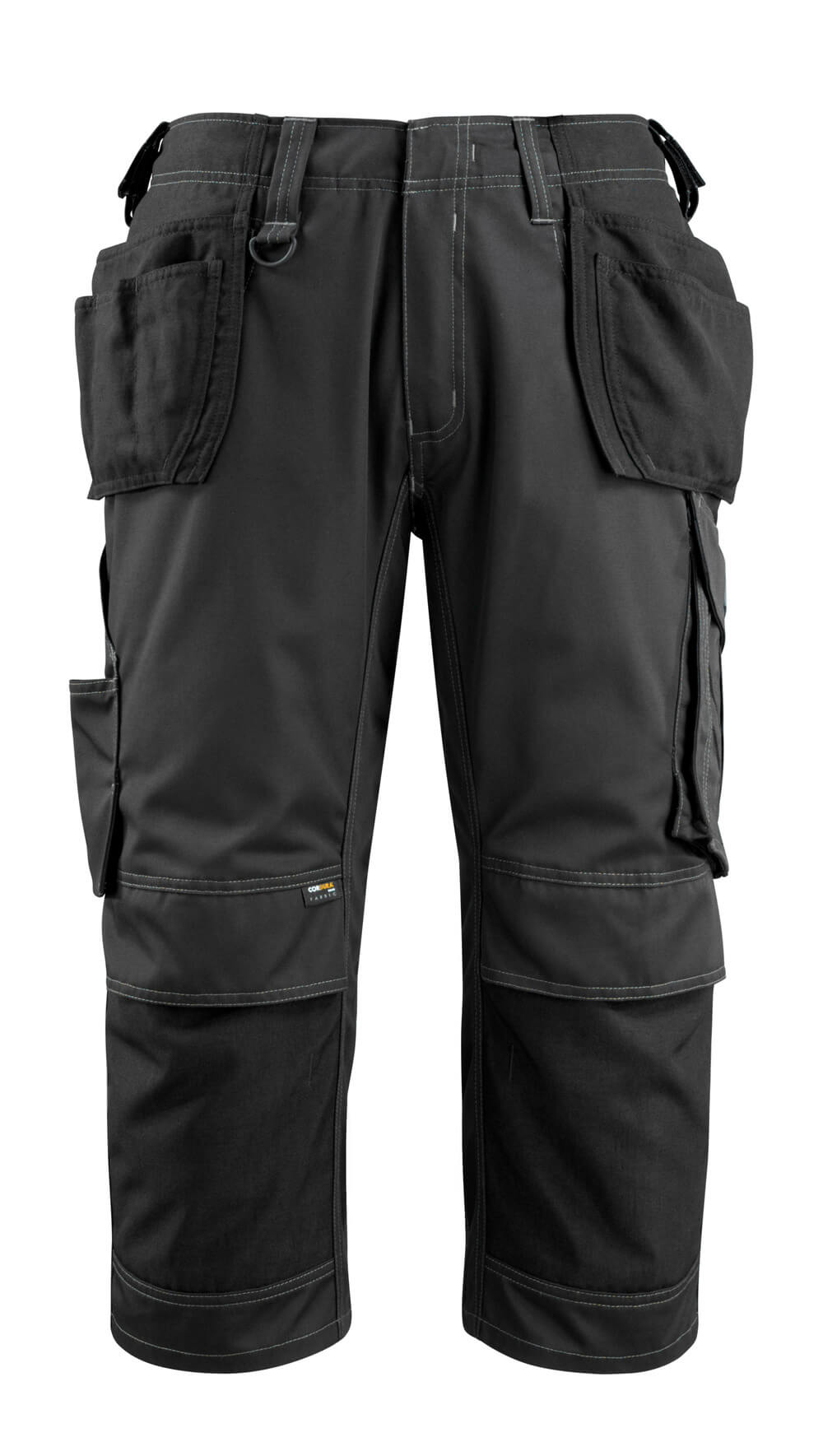 14449-442-09 Pantalones ¾, bolsillos tipo funda - negro
