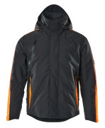 15035-222-01014 Chaqueta de invierno - azul marino oscuro/naranja de alta vis.