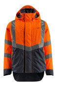 15501-231-14010 Chaqueta con forro exterior - naranja de alta vis./azul marino oscuro