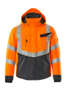 15535-231-14010 Chaqueta de invierno - naranja de alta vis./azul marino oscuro