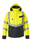 15535-231-14010 Chaqueta de invierno - naranja de alta vis./azul marino oscuro