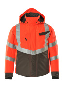 15535-231-14010 Chaqueta de invierno - naranja de alta vis./azul marino oscuro