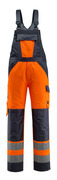 15969-948-14010 Peto con bolsillos para rodilleras - naranja de alta vis./azul marino oscuro