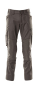 18379-230-18 Pantalones con bolsillos para rodilleras - antracita oscuro