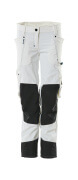 18388-311-06 Pantalones con bolsillos para rodilleras - blanco