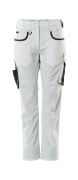 18678-230-0618 Pantalones - blanco/antracita oscuro