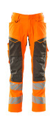 19579-236-1418 Pantalones con bolsillos para rodilleras - naranja de alta vis./antracita oscuro