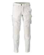 22079-605-06 Pantalones con bolsillos para rodilleras - blanco