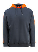 50124-932-01014 Sudadera con capucha - azul marino oscuro/naranja de alta vis.