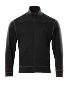 50353-834-09 Sudadera con cremallera - negro